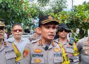 Pendaftaran Pilkada Minahasa 2024 Dimulai, Ratusan Personel Gabungan Amankan Kantor KPU Minahasa