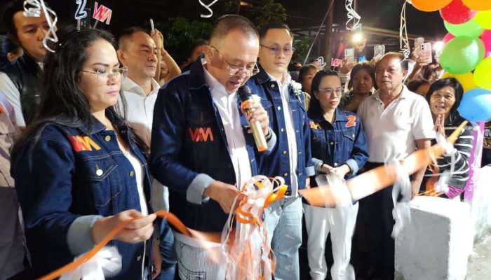 Meriah! Resmikan Posko Pemenangan Kaskasen Satu, WLMM : Maju Tak Gentar