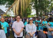 Umat Katolik Se-Kevikepan Tomohon Ziarah, WL Sumbang 100 Juta Untuk Seminari Kaskasen