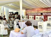 Antisipasi Kesalahan, KPU Minahasa Gelar Simulasi Pungut Hitung Suara