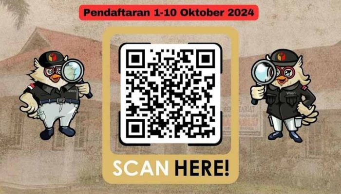 Sahabat Bawaslu Perpanjangan Pendaftaran Pengawas TPS untuk 157 Kelurahan Desa di 20 Kecamatan Telah Dibuka 1-10 Oktober 2024