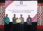 Pelayanan Terbaik, Lapas Tondano Raih Tiga Penghargaan di Refleksi Akhir