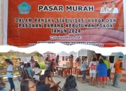 Warga Kapataran Antusias Serbu Pasar Murah