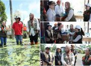 Wabup VaSung dan Kemensos RI Sapa Pengungsi Korban Banjir dan Serahkan Bantuan