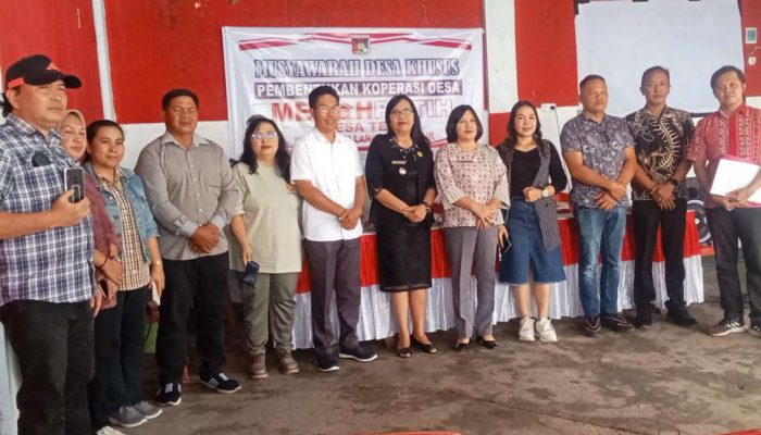 Koperasi Merah Putih Desa Teep Dibentuk, Dorong Penguatan Ekonomi Desa