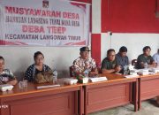 Desa Teep Gelar Musdes Bantuan Langsung Tunai Dana Desa ‎‎