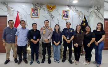 Kapolda Sulut Terima Audiensi Pengurus PWI Sulut Masa Bakti 2026-2031