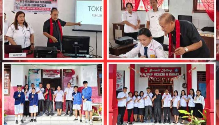 Ketua DPRD Minahasa Buka Rilis Token TKA SMP 2026, Tekankan Pentingnya Integritas dan Peningkatan Mutu Pendidikan