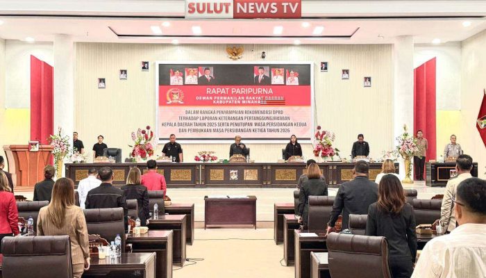 DPRD Gelar Paripurna Penyampaian Rekomendasi LKPJ Kepala Daerah 2025, Tuntaskan Masa Persidangan Kedua dan Masuki Masa Persidangan Ketiga‎‎