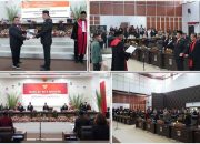 Frangky Wolayan Dilantik sebagai Ketua DPRD Minahasa, Janji Langsung Bekerja Tingkatkan Kesejahteraan Rakyat‎