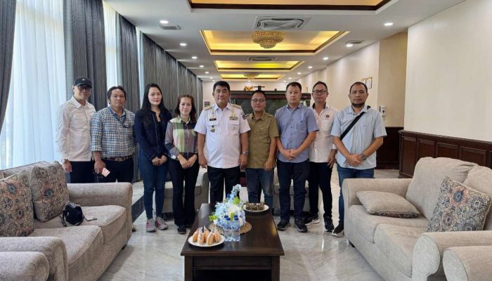 Gubernur Yulius Selvanus dan PWI Sulut Sepakat Perkuat Kolaborasi Kawal Pembangunan